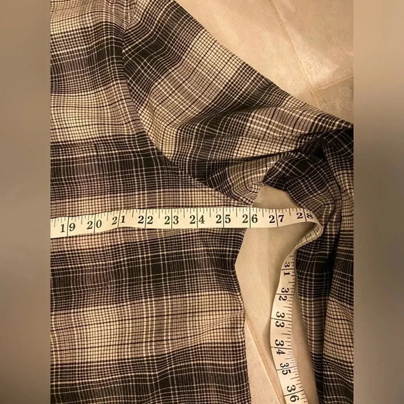 Lululemon Masons Peak Flannel Long Sleeve Shirt Black & White Size XXL - Picture 6 of 6